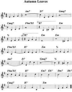 How to play piano from a lead sheet