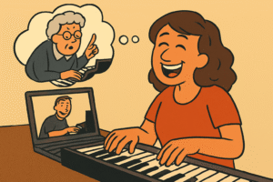 Relearning piano as an adult 